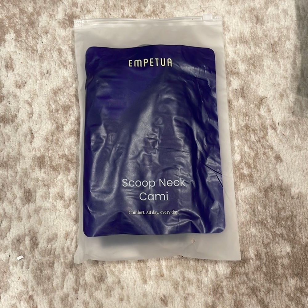 Shapermint Scoop Neck Cami Size XL Black